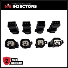 LS1 to LS2/LS3 Injector Adapters Bosch EV1 (Jetronic) to EV6/EV14 (USCAR) x8