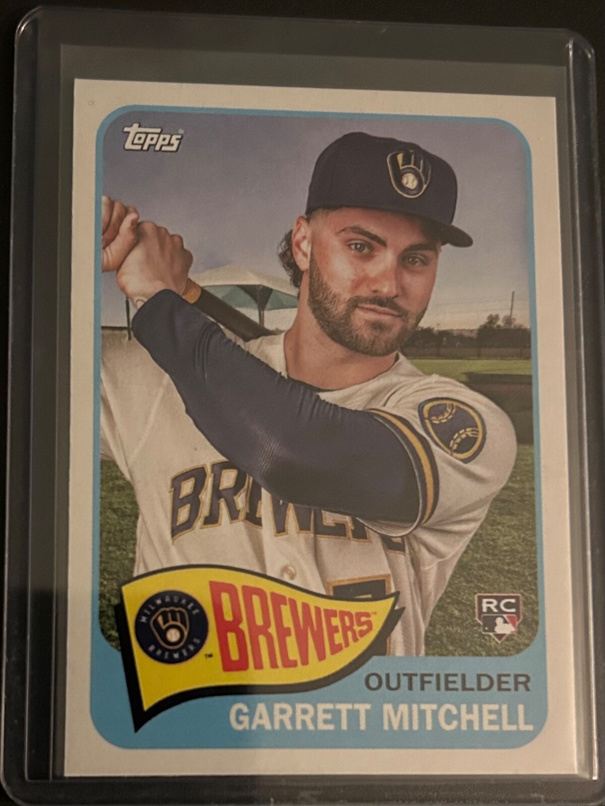 Garrett Mitchell 2023 Topps Archives RC #199 Milwaukee Brewers