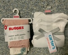    Carter's Just One You  HUGGIES Baby Newborn Long Sleeve Bodysuit  Pants