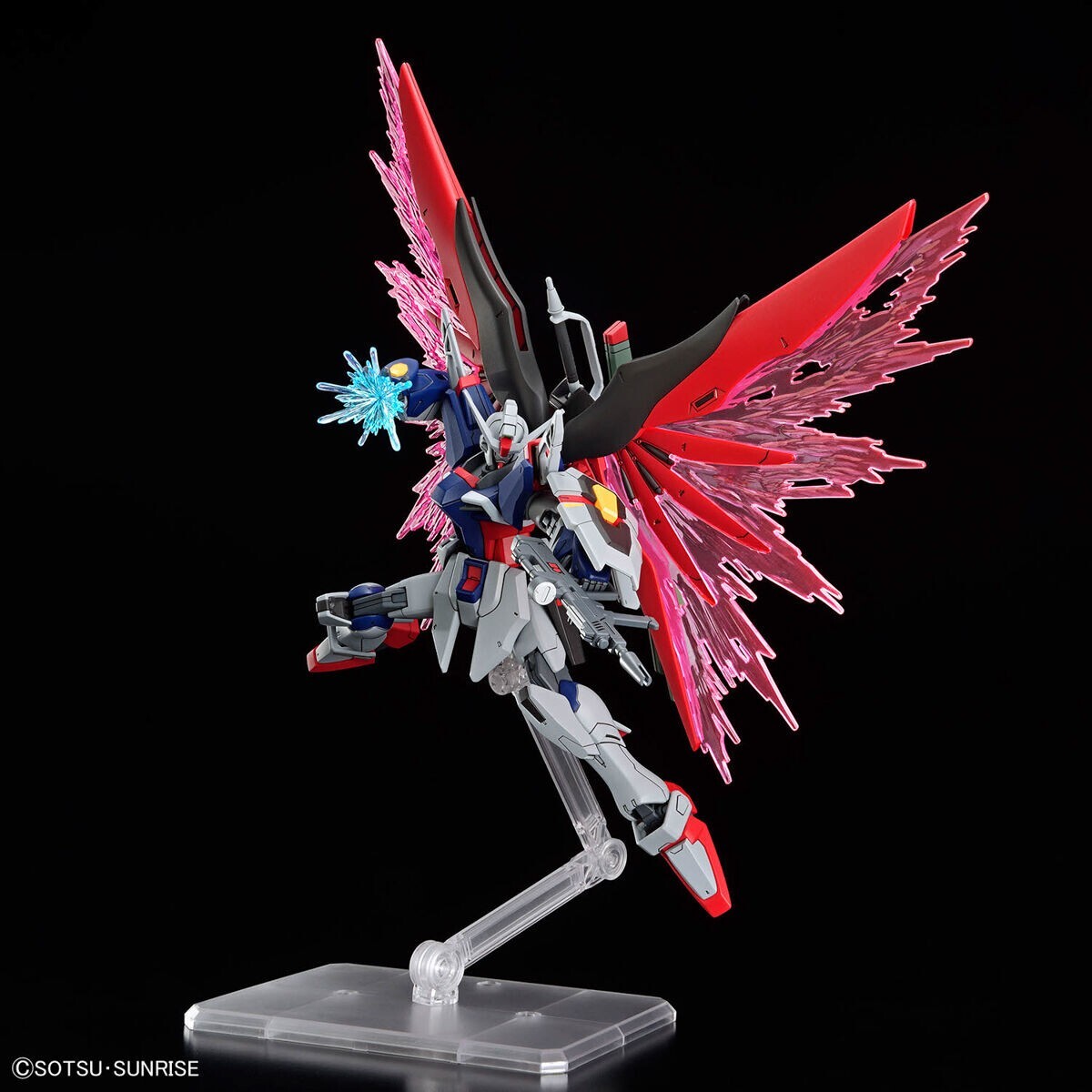 HG 1/144 Destiny Gundam Spec II & Zeus Silhouette SEED