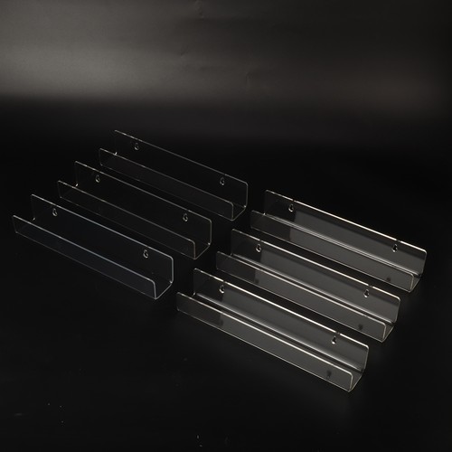 Wall Acrylic Organizer Nail Polish Clear Holder Storage Display Stand Rack 6pcs - Picture 4 of 12