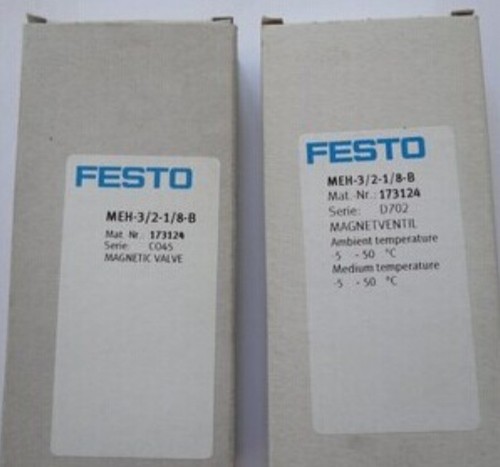 Fst MEH-3/2-1/8-B MEH3/21/8B 173124 FESTO NUOVO - Foto 1 di 2