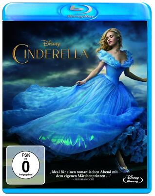 CINDERELLA (Cate Blanchett, Lilly James) Blu-ray Disc NEU+OVP Walt Disney