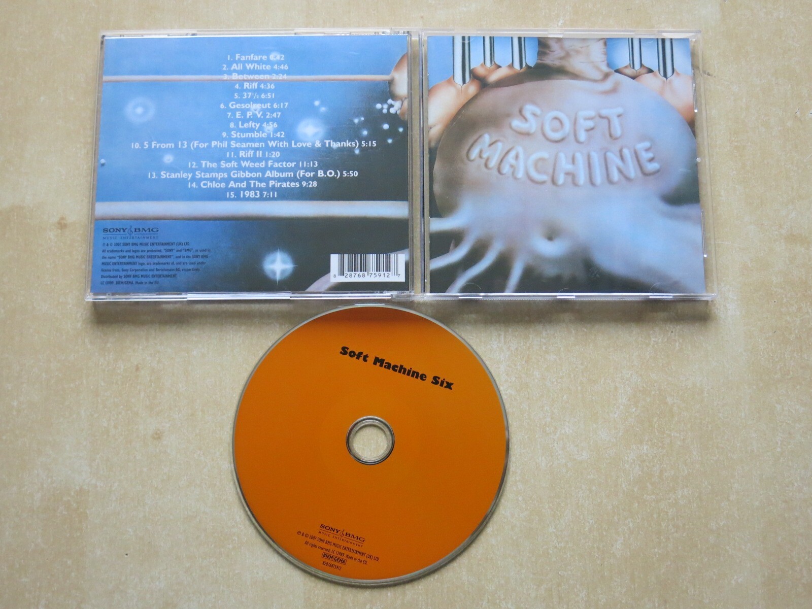THE SOFT MACHINE Six - CD album