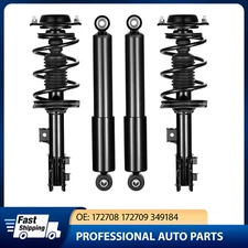 For 2011-2016 Hyundai Elantra Front Complete Struts Rear Shocks w/Coil Springs