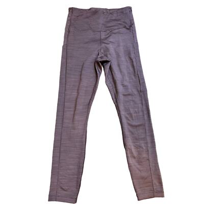 Pink Slashed Pocket Athleta Sz Small Ultimate Slash Pocket 7/8 Mauve Compression Legging | eBay