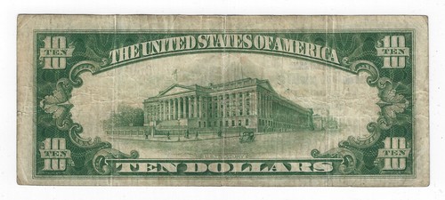 Freeport, NY, #7703, $10.00, 1929 T-1, VF, The F.N.B & T.C of”, 61 NotesReported - Picture 4 of 4