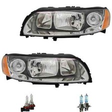 Scheinwerfer Set Grau H7/H9 für Volvo V70 II SW P80_ S60 I 384 XC70 inkl. Lampen