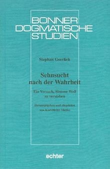 Sehnsucht nach der Wahrheit: Ein Versuch, Simone We... | Buch | Zustand sehr gut - Stephan Goerlich