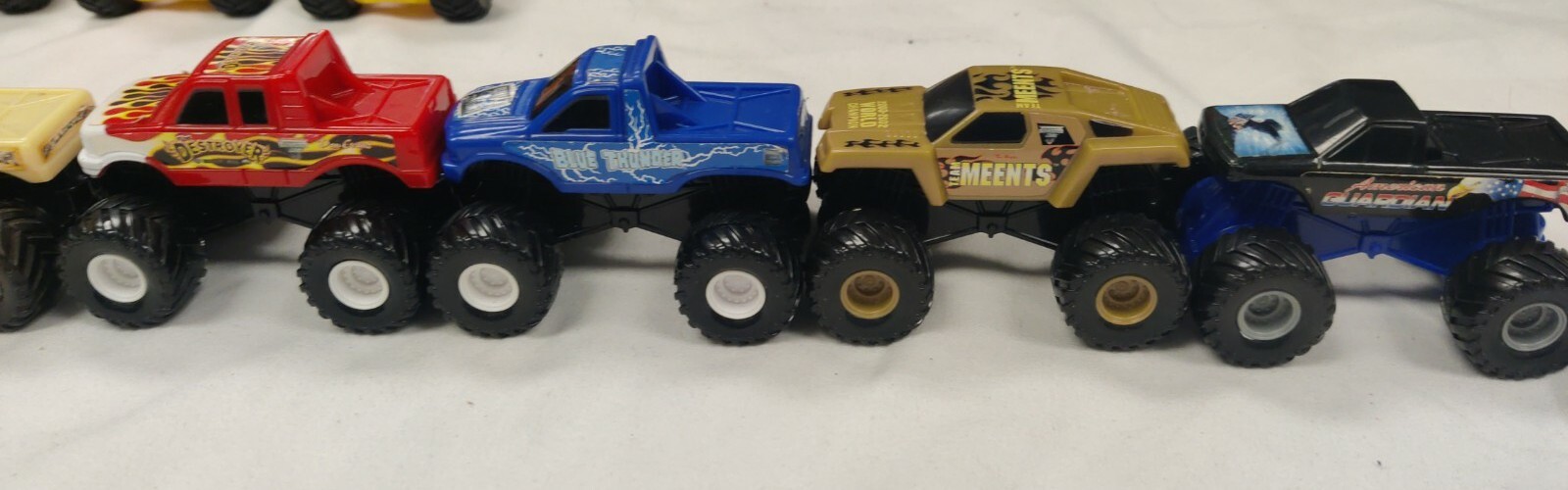 2002 SFX Motor Sport Lot Of 12 Monster Truck Mini Trucks eBay