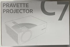 PRAVETTE Portable Projector Home Entertainment 800X480 Resolution (OPEN BOX)