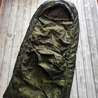 New Russian Army Original Sleeping Bag EMR Insulated Hunting Outdoor Hiking 
