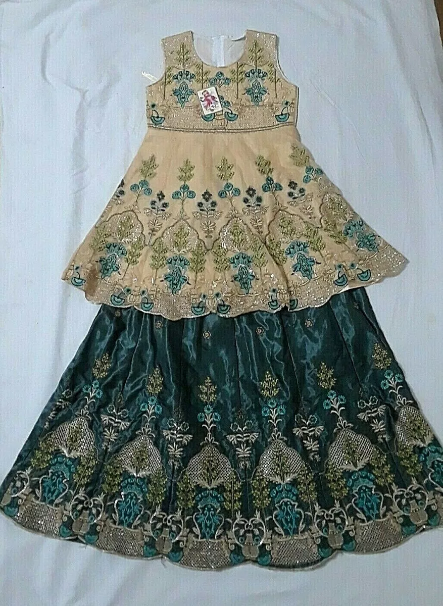 Printed Girls Sharara Dress, Age Group : 03 to 09 Age, Stitch Type :  Stitched at Rs 1,899 / Pair in Delhi