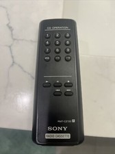 Sony RMT Stereo Remote Control Tested Working