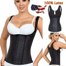 Latex Waist Trainer Cincher Fajas Colombianas Reductoras Body Shaper Slim Corset