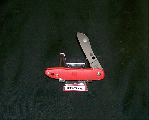 Spyderco C189PRD Roadie Knife N690Co Blade Maniago, Italy W/Packaging, Booklet - Picture 3 of 12