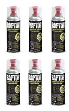 Forro de cama U-POL Raptor 2K negro, aerosol 4883 (paquete de 6)