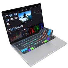 Ultra-Thin Shortcut Keyboard Cover for MacBook Pro/Air - 120 Shortcuts, US Layo