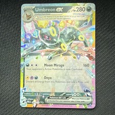 Pokemon Umbreon ex 060/131 SV Prismatic Evolutions Double Rare Holo Eng 280 HP