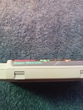 Super Metroid Lab Super Nintendo Video Game Cartridge Vintage Original 80's SNES