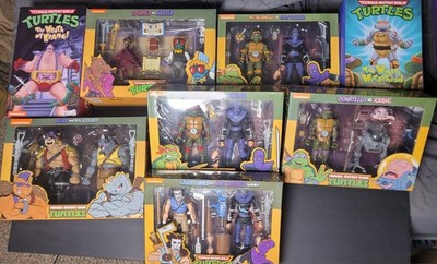 NECA TMNT Mixed Lot Action Figures First Wave