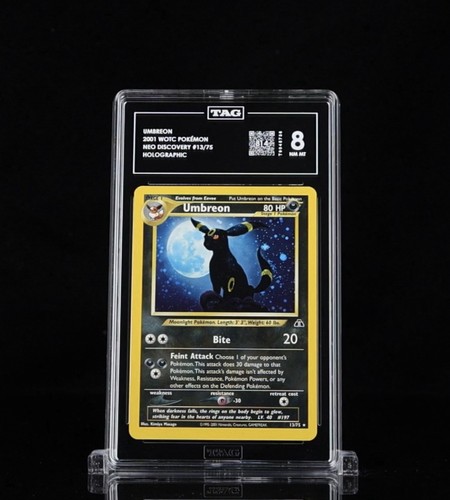 Umbreon (Unlimited) graded TAG 8 for sale on eBay