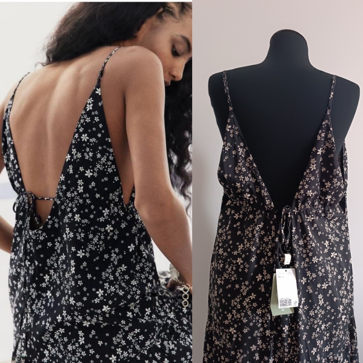 H&M Sundress Dress Collection 2025 Size L /175/104 cm with Lining | eBay H&M Sundress Dress Collection 2025 Size L /175/104 cm with Lining | eBay