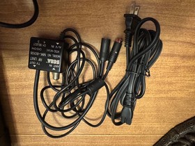 SEGA Saturn black video game system console w/ OEM controller, cables WORKS nice