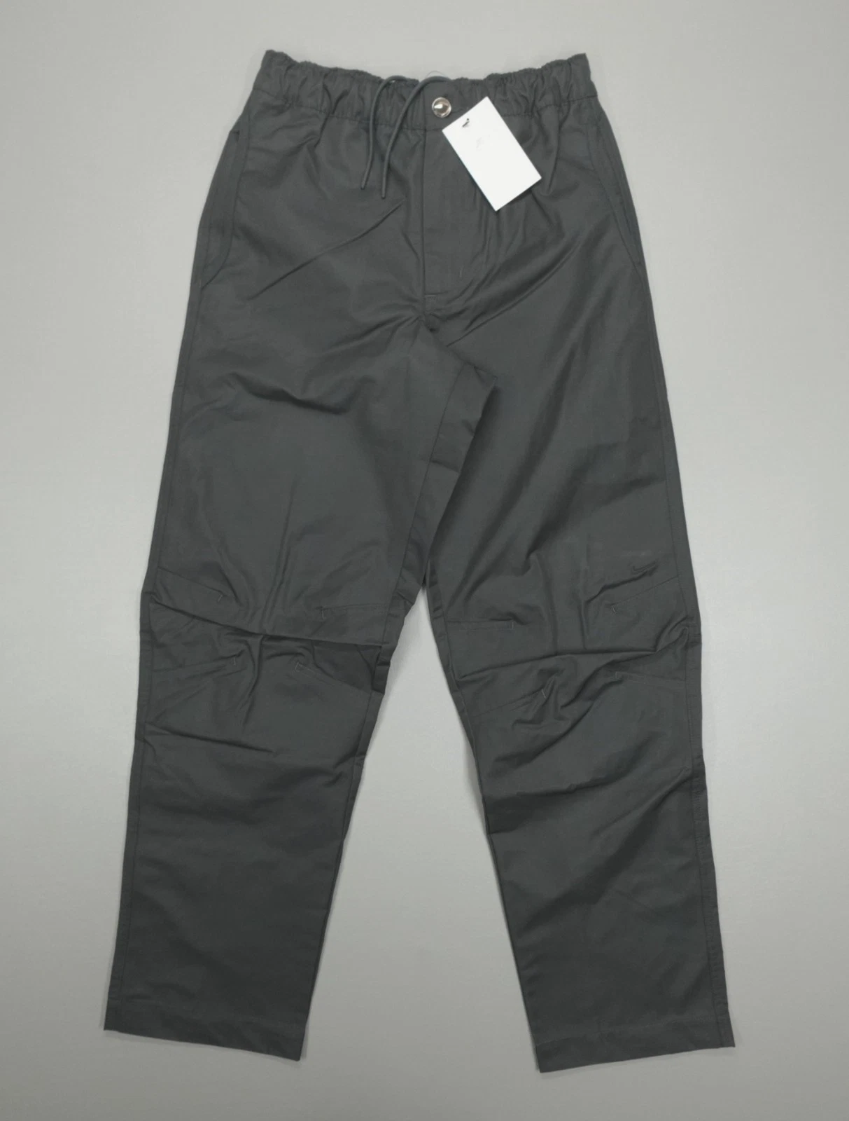 Nike Tech Loose Fit Straight Leg Reg Woven Pants HJ0647-060 Size XS Black
