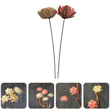  2 pezzi decorativi mini fiori secchi naturali freschi conservati bouquet di