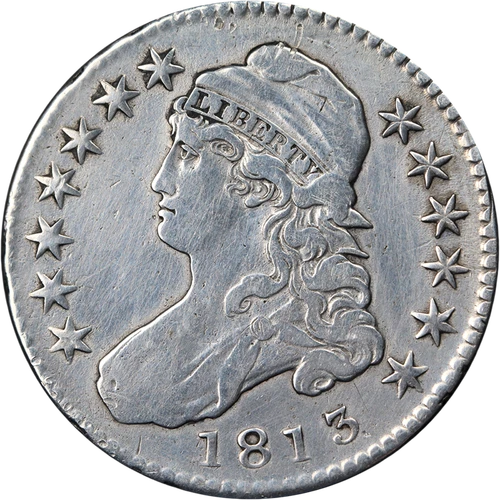 1813-P Capped Bust Half Dollar — photo from the most recent tracked eBay sale