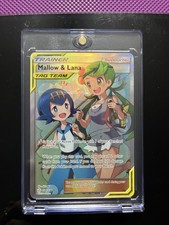 Pokemon TCG Mallow & Lana Full Art Holo Card 231/236 Sm-Cosmic Eclipse on eBay