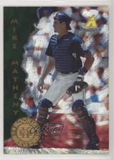 1995 Pinnacle Museum Collection Mike Matheny Michael Matheny #144 3d5