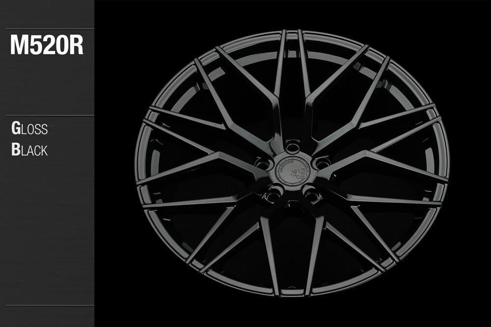 20-inch Premium Wheels Maserati Ghibli M520R Gloss Black 5x114.3 lugs