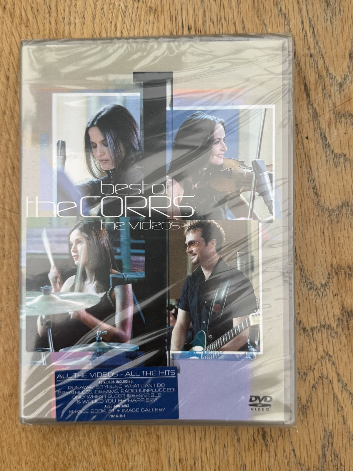 The Corrs The Best Of - The Videos DVD 2002 Region 2,3,4,5 & 6 New & Sealed