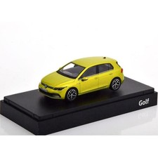 Norev 1/43 Volkswagen Vw Golf 8 2020 Yellow Green Metallic