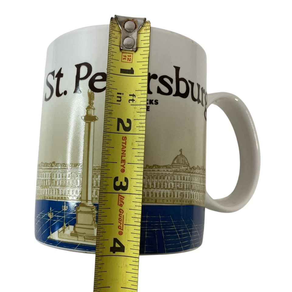 Taza de café Starbucks San Petersburgo 16 fl oz City Collector Series taza 2016 Foto 3 de 4