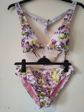 Ted Baker Window Blossom Bikini Size 4/UK 14 BNWT