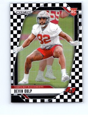 2024 Prizm - Rookie Devin Culp #326 Black & White Checker Prizm (RC)