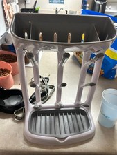 Vertical Baby Bottle Drying Rack, Space Saving Countertop Drying Rack Baby Organ