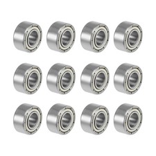 12pcs 685ZZ Deep Groove Ball Bearings Z2 5x11x5mm Double Shielded Carbon Steel