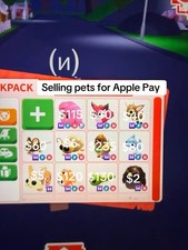 Adopt Me Virtual Pets. selling for Apple Pay 