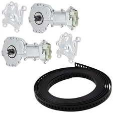 Power Window Lift Motors Set & Repair Tape for 1980-1991 LeSabre