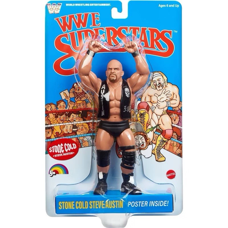 スポーツ選手 wwe seriesc/2 Mattel LJN WWE Superstars Series 2 Complete Set Ultimate Warrior
