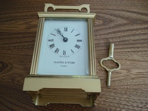 Mappin Webb Carriage Clock | eBay