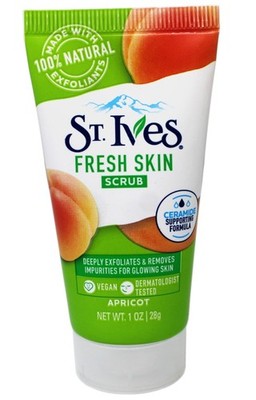 St. Ives Fresh Skin Scrub, Deep Exfoliator Skin Care for Clean, Glowing Skin,...