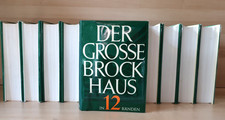 Der Grosse Brockhaus - 12 Bände - 18.Auflage -  Goldrand oben Große Vorschau