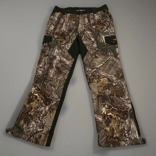 Habit Hunting Pants Mens LargeCamo/Green Scent-Factor Camoflage Cold Weather EUC