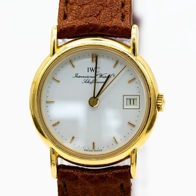 IWC Portofino Gold Uhr Ref.IW4531 Quarz 18K Gelbgold 25mm - Bild 1 von 4