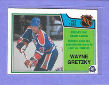 1983-84 O-Pee-Chee Wayne Gretzky HOF  Edmonton Oilers #216 NM